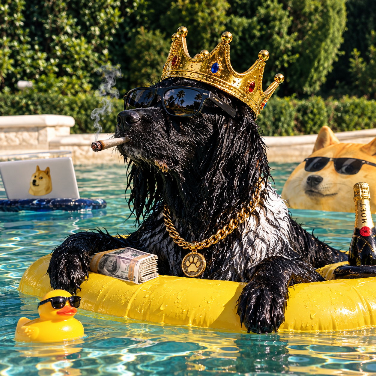 PDOG in the pool